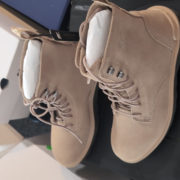 Sorel Hi-Line Waterproof Lace Women's Boots -Canoe- Tawny Buff Size 7 - Picture 7 of 8